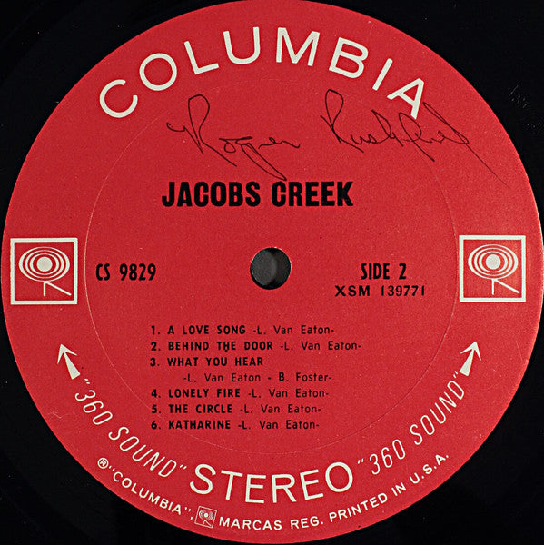 Jacobs Creek : Jacobs Creek (LP, Album, Ter)