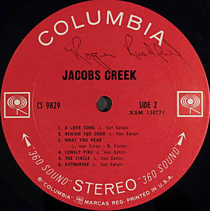 Jacobs Creek : Jacobs Creek (LP, Album, Ter)