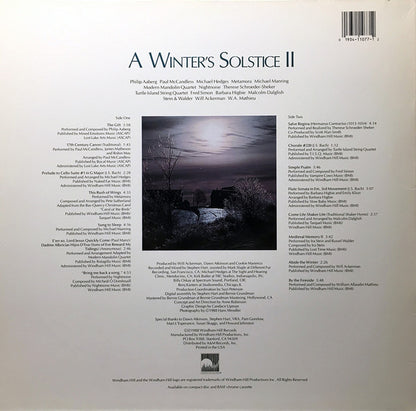 Windham Hill Artists : A Winter's Solstice II (LP, Comp)