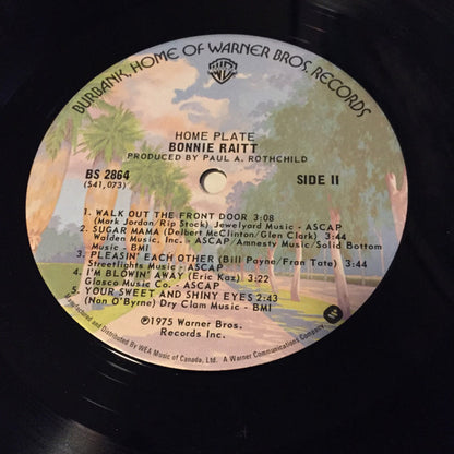 Bonnie Raitt : Home Plate (LP, Album)