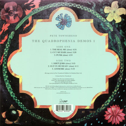 Pete Townshend : The Quadrophenia Demos 1 (10", RSD, Ltd, Num)