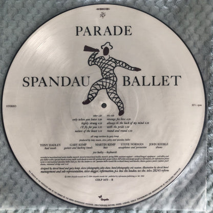 Spandau Ballet : Parade (LP, Album, Pic)