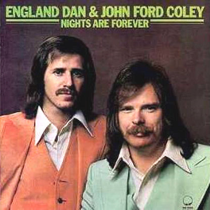 England Dan & John Ford Coley : Nights Are Forever (LP, Album, RI )