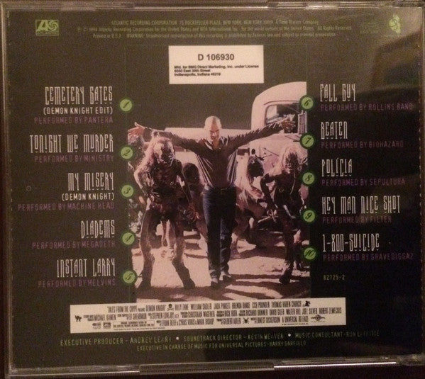 Various : Tales From The Crypt Presents: Demon Knight (Original Motion Picture Soundtrack) (CD, Comp, Club)