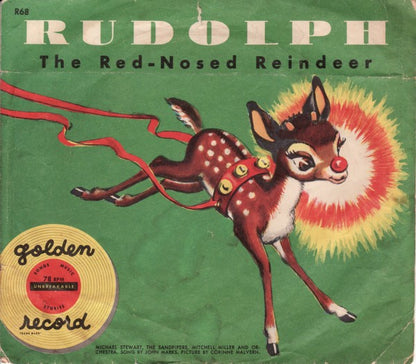Michael Stewart (2), The Sandpipers (2), Mitchell Miller And Orchestra* : Rudolph The Red-Nosed Reindeer (6", Yel)