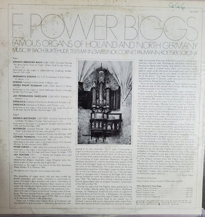 E. Power Biggs : Famous Organs Of Holland And North Germany (LP, Album)
