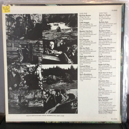 Eric Weissberg And Steve Mandell : Dueling Banjos From The Original Sound Track Deliverance (LP, Album, Club, RE)