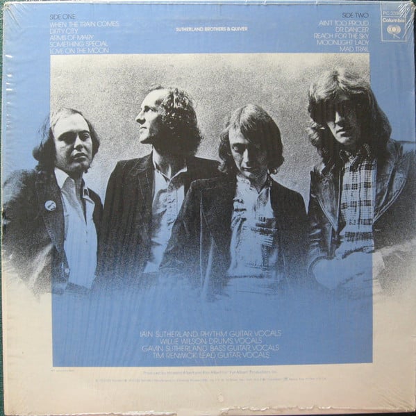 Sutherland Brothers & Quiver : Reach For The Sky (LP, Album, San)