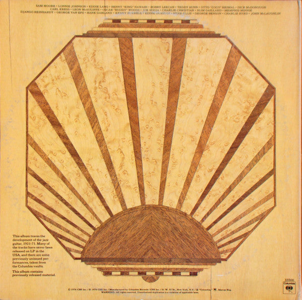 Various : 50 Years Of Jazz Guitar (2xLP, Album, Comp, Mono)