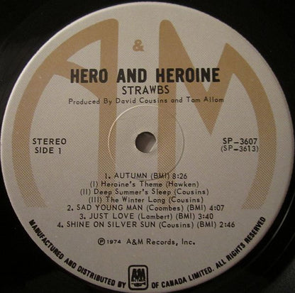 Strawbs : Hero And Heroine (LP, Album)