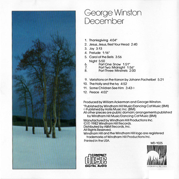 Buy George Winston : December (CD, Album, RE) Online for a great