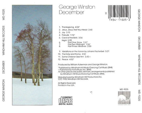 Buy George Winston : December (CD, Album, RE) Online for a great