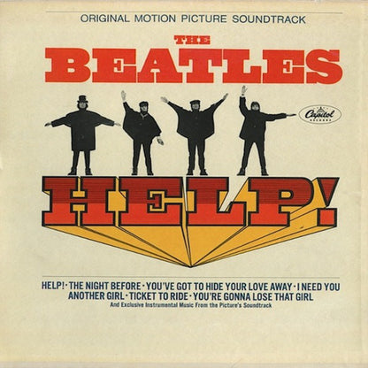 The Beatles : Help! (Original Motion Picture Soundtrack) (LP, Album, Mono, Scr)