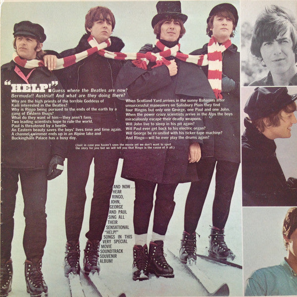 The Beatles : Help! (Original Motion Picture Soundtrack) (LP, Album, Mono, Scr)