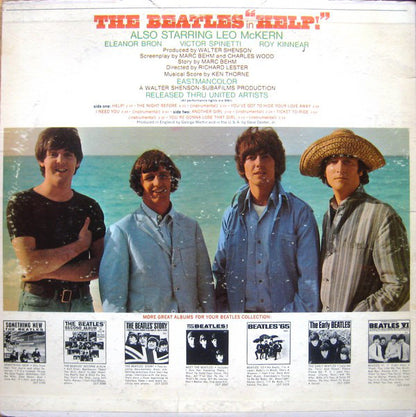 The Beatles : Help! (Original Motion Picture Soundtrack) (LP, Album, Mono, Scr)
