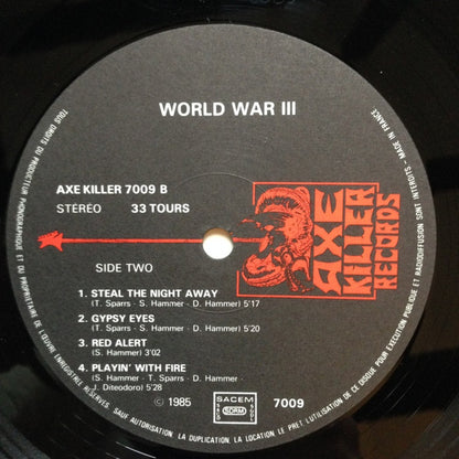 World War III : World War III (LP, Album)