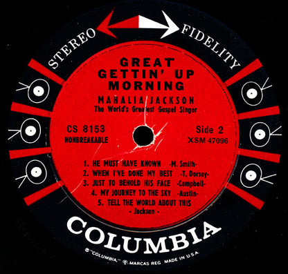Mahalia Jackson : Great Gettin' Up Morning (LP, Album)