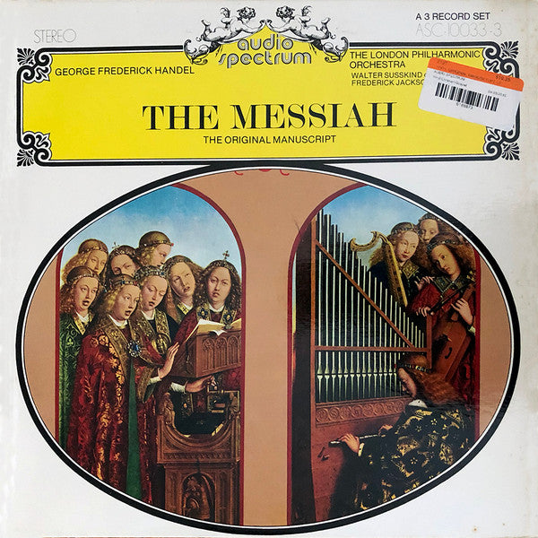 Georg Friedrich Händel, The London Philharmonic Orchestra : The Messiah - The Original Manuscript (3xLP, Album + Box)