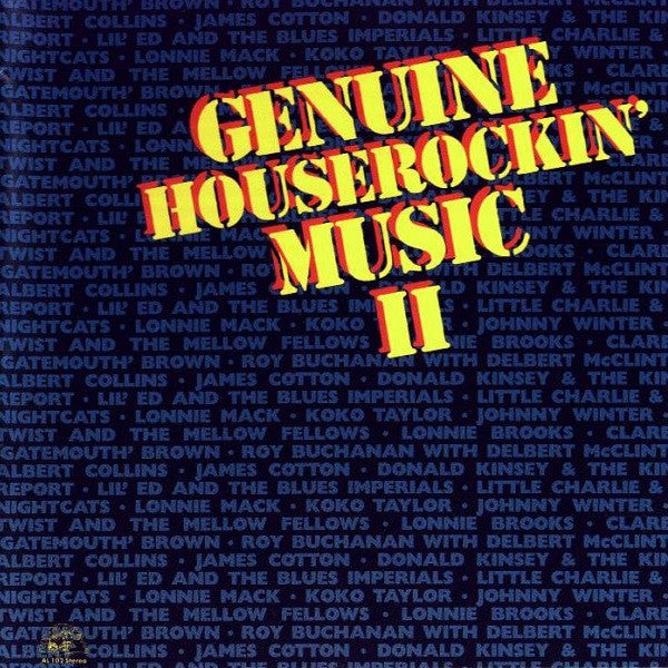 Various : Genuine Houserockin' Music II (CD, Smplr)