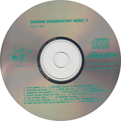 Various : Genuine Houserockin' Music II (CD, Smplr)