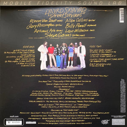 Lynyrd Skynyrd : Street Survivors (LP, Album, Ltd, Num, RE, RM, S/Edition, Gat)