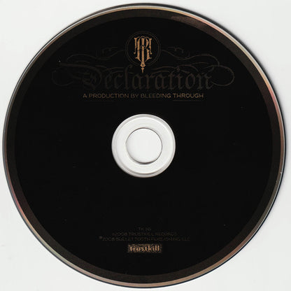 Bleeding Through : Declaration (CD, Album)