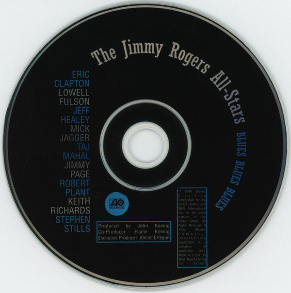 The Jimmy Rogers All-Stars : Blues Blues Blues (CD, Album)