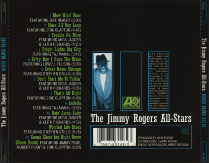The Jimmy Rogers All-Stars : Blues Blues Blues (CD, Album)