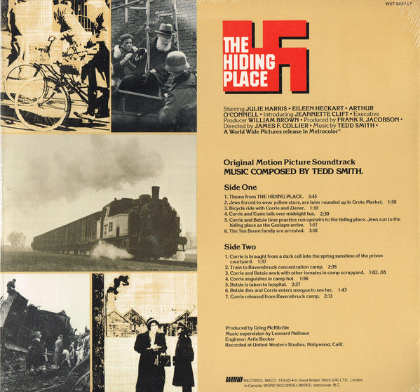 Tedd Smith : The Hiding Place: Original Motion Picture Soundtrack (LP, Album)