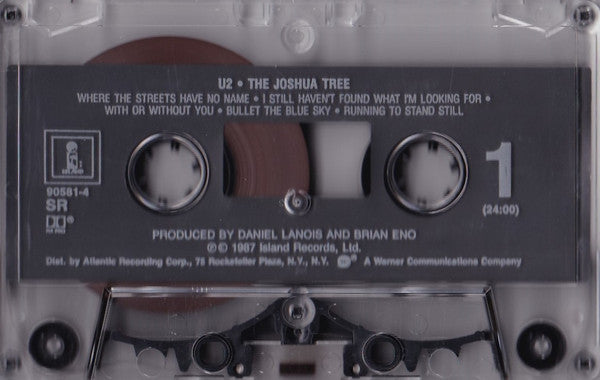 U2 : The Joshua Tree (Cass, Album, SR,)