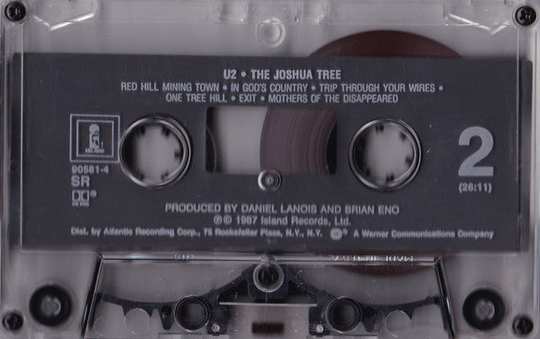 U2 : The Joshua Tree (Cass, Album, SR,)