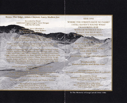 U2 : The Joshua Tree (Cass, Album, SR,)