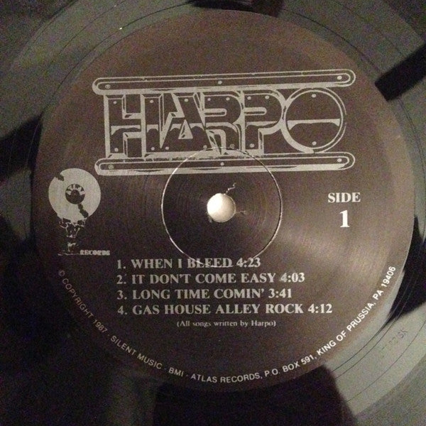 Harpo (6) : Armed To Deliver (LP, Album)
