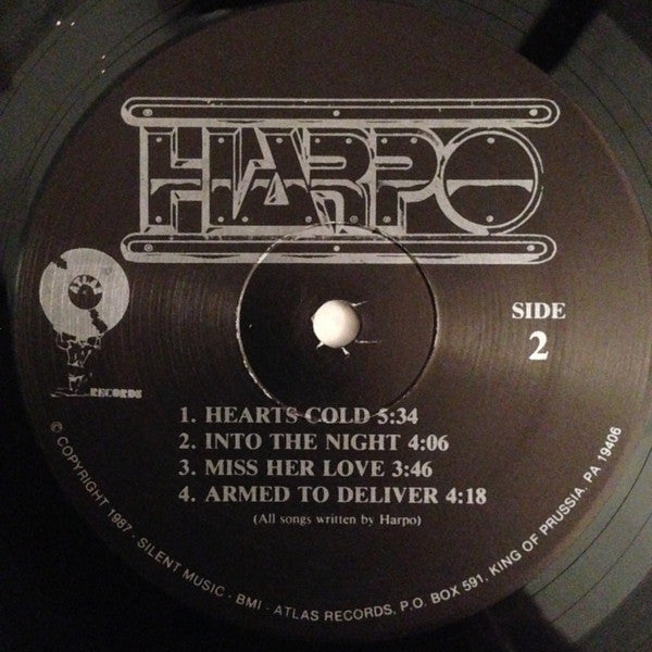 Harpo (6) : Armed To Deliver (LP, Album)