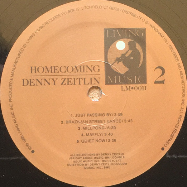 Denny Zeitlin : Homecoming (LP, Album)