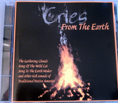 Krys Mach (2), Jo Azusa and Jerome Mokar : Cries From The Earth - Traditional Native American Music (CD, Album)