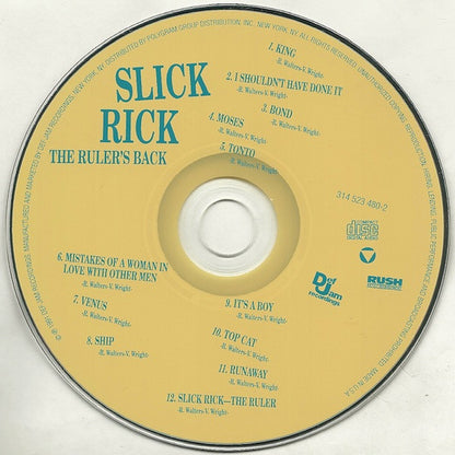 Slick Rick : The Ruler's Back (CD, Album, RE)