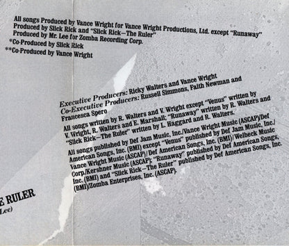 Slick Rick : The Ruler's Back (CD, Album, RE)