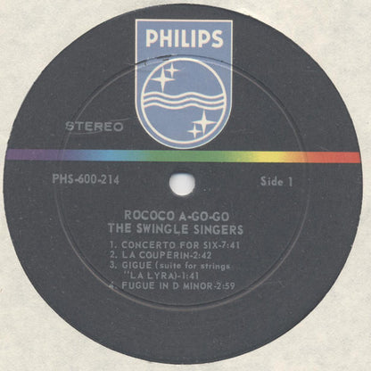 Les Swingle Singers : Rococo Á Go Go (LP, Album)
