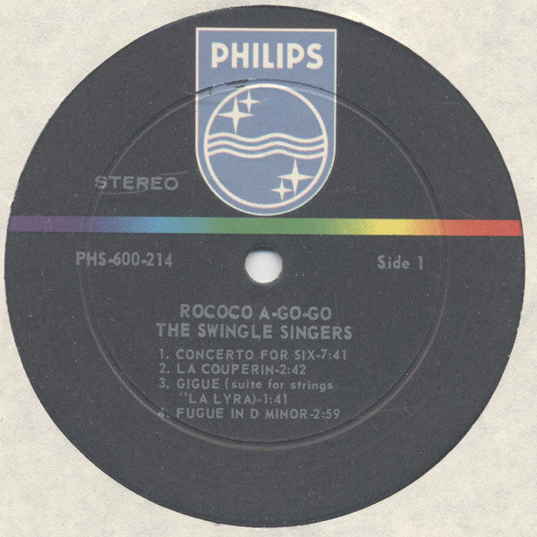 Les Swingle Singers : Rococo Á Go Go (LP, Album)