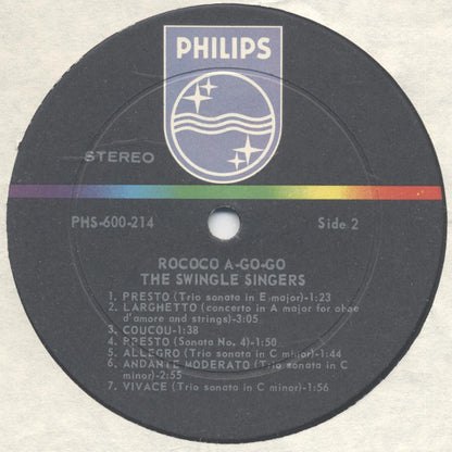 Les Swingle Singers : Rococo Á Go Go (LP, Album)