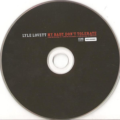 Lyle Lovett : My Baby Don't Tolerate (CD, Album)