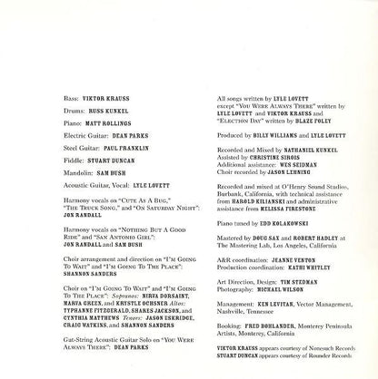 Lyle Lovett : My Baby Don't Tolerate (CD, Album)