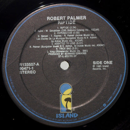 Robert Palmer : Riptide (LP, Album, Club)