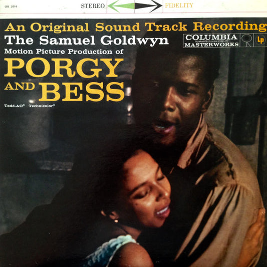 George Gershwin, Ira Gershwin, DuBose Heyward, Various : Porgy And Bess (An Original Sound Track Recording) (LP)