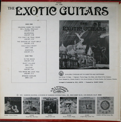 The Exotic Guitars : The Exotic Guitars (LP, Album)