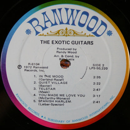 The Exotic Guitars : The Exotic Guitars (LP, Album)