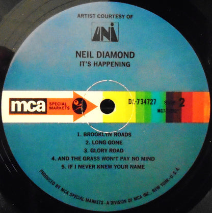 The Supremes / Neil Diamond : It's Happening! (LP, Comp)