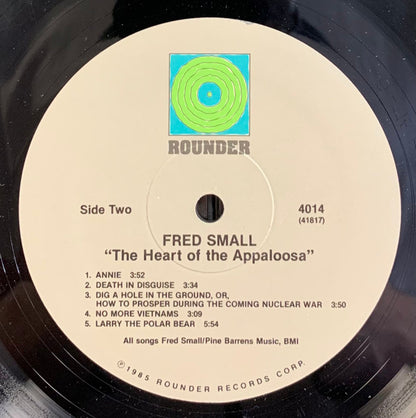 Fred Small : The Heart Of The Appaloosa (LP, Album)