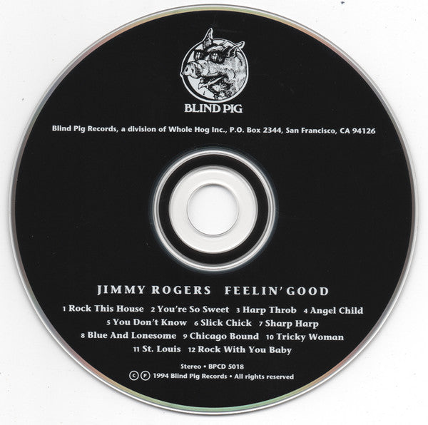 Jimmy Rogers : Feelin' Good (CD, Album)
